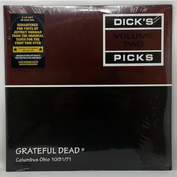 Grateful Dead Dick's Picks Vol. 2 (2-LP) ~ Numb/Ltd Ed of 3,500 ~ New/Sealed! - Picture 2 of 4